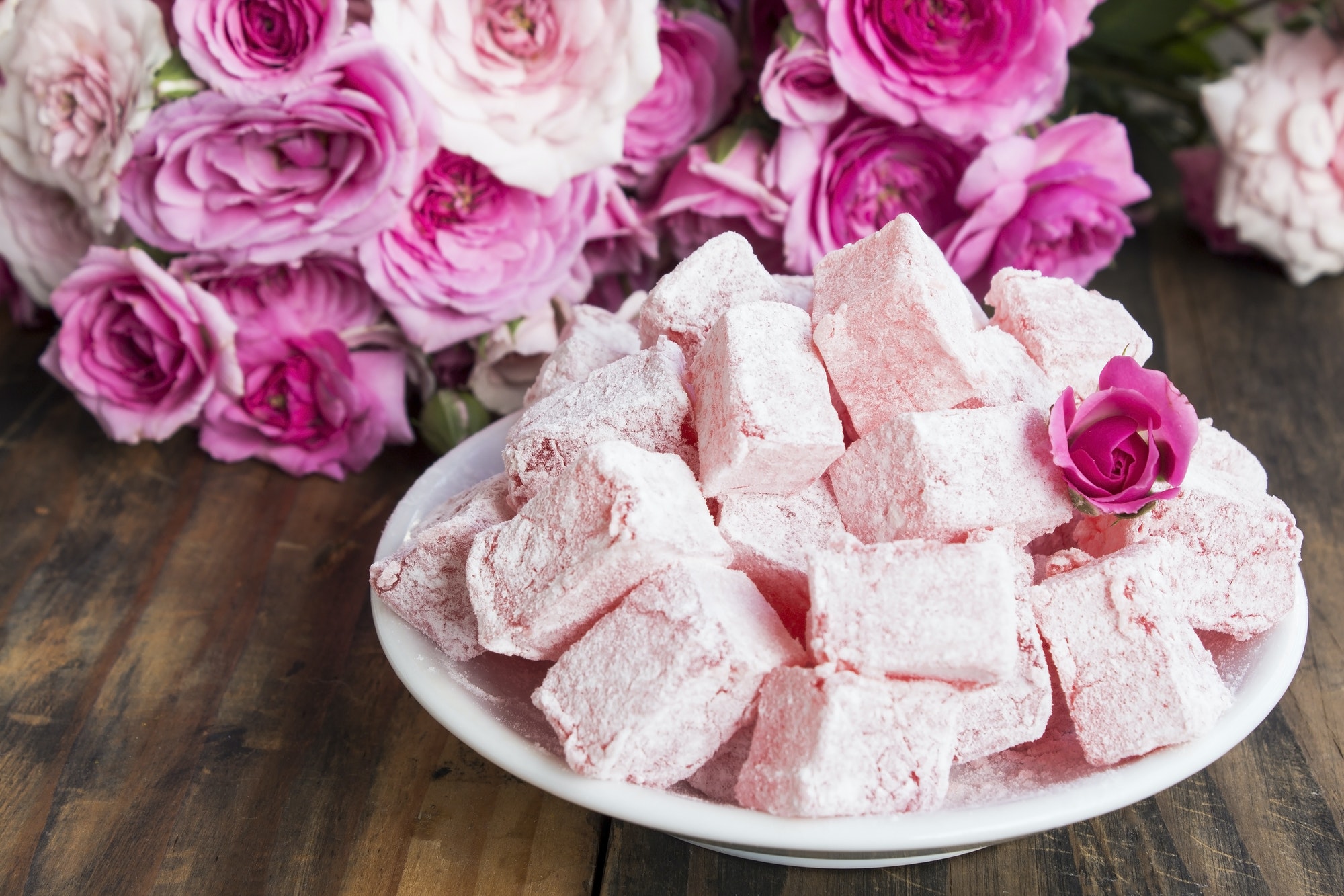 Delicious Turkish Delight of Roses